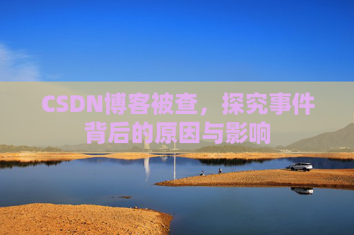 CSDN博客被查，探究事件背后的原因与影响